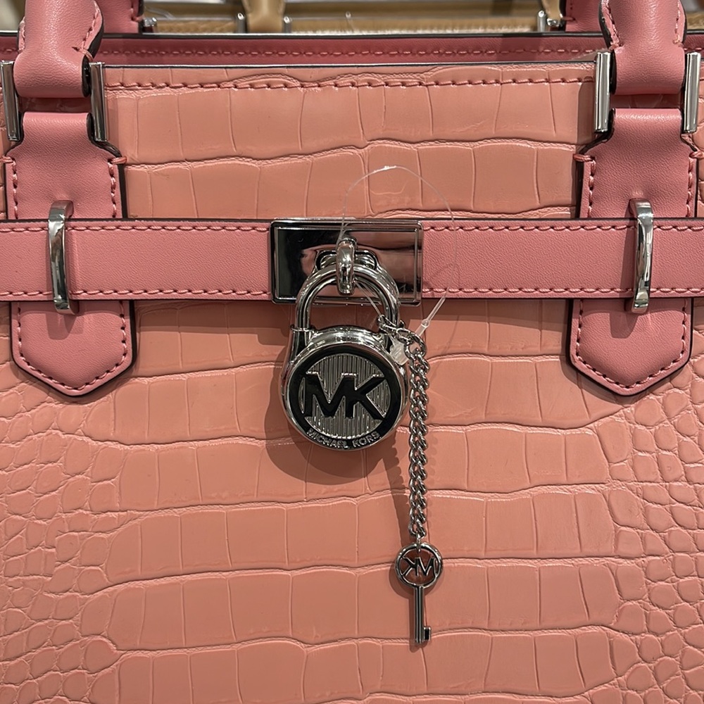 MICHAEL KORS HAMILTON MEDIUM SATCHEL 
 COLOR: Primrose 
NWT - Picture 2 of 16